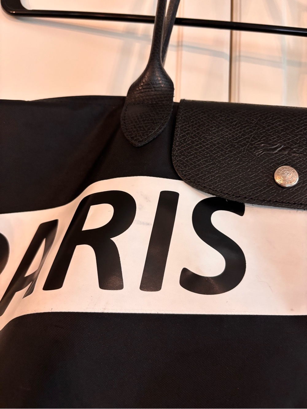 Longchamp Le Pilage Large Tote- Paris Limited Edition - Picture 5 of 6